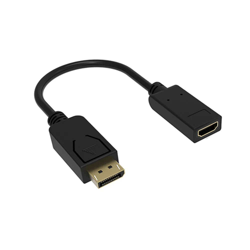 Vmade Мини DP к HDMI Дисплей порт адаптер портов дисплея кабель конвертер для ПК
