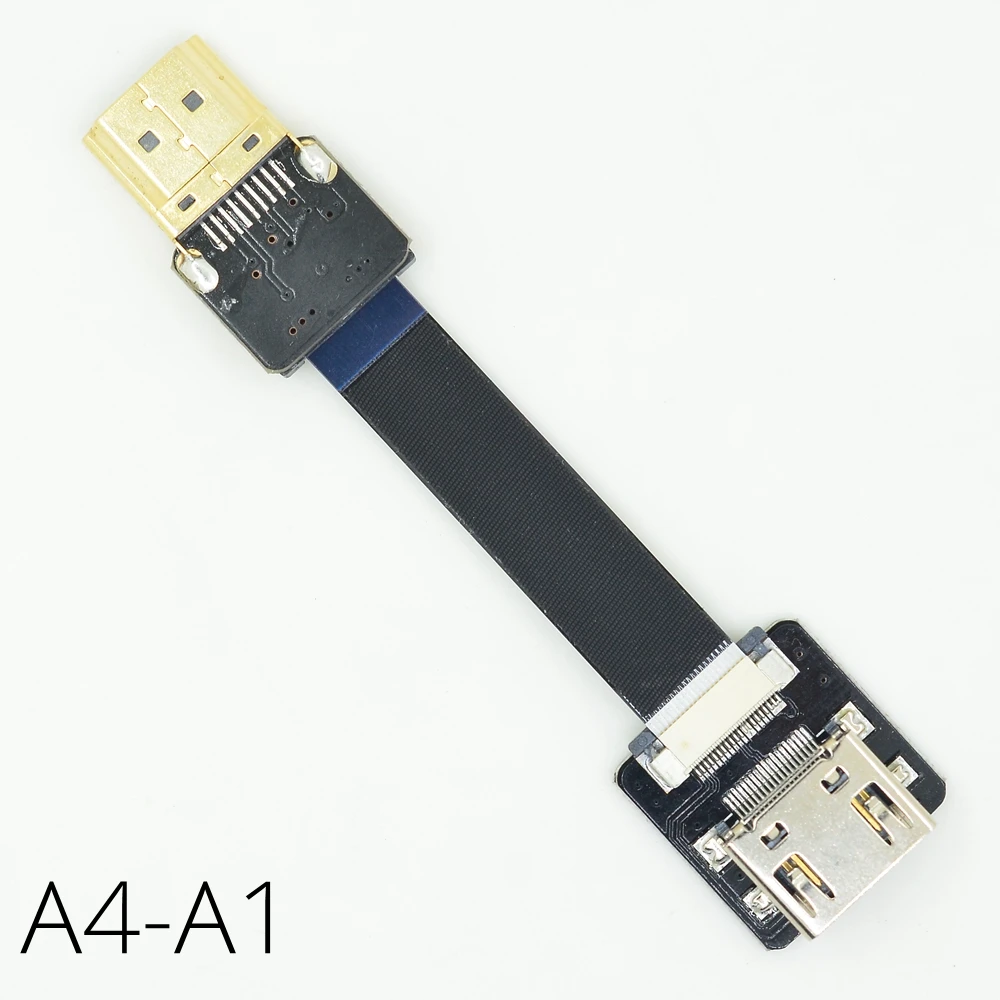 Женский кабель удлинитель плоский для монитора камеры|Кабели HDMI| |