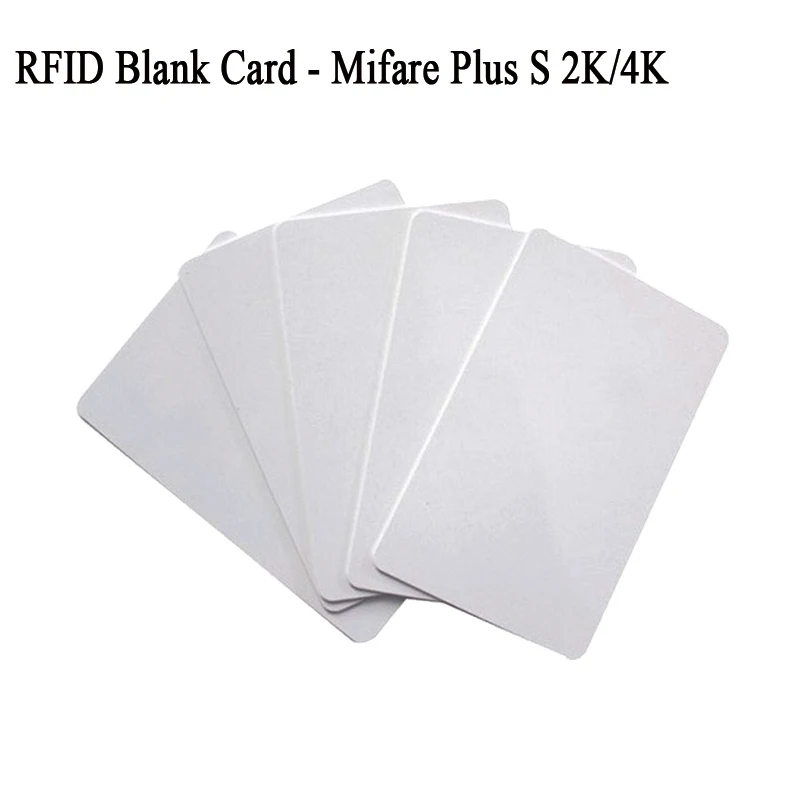 Mifare Plus S 2 к 4 EEPROM пустая карта 13 56 МГц 14443a пластиковая из ПВХ-3 UID протокол rfid 14443 7