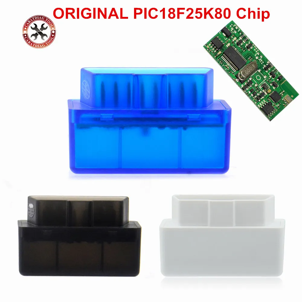 100% реальный оригинальный V1.5 Super MINI ELM327 Bluetooth ELM 327 PIC18F25K80 OBD2 / OBDII для Android Torque почти