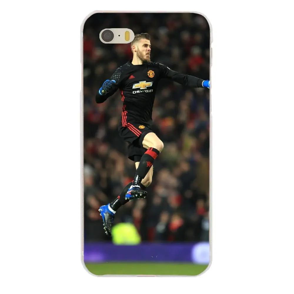 Goldkeeper David De Gea для Xiaomi Redmi Note 2 3 3S 4 4A 4X 5 5A 6 6A Pro Plus TPU чехол мобильного