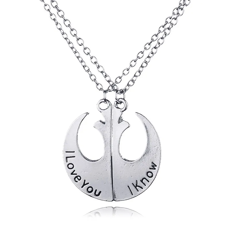 Ожерелье с надписью Я тебя люблю оптовая продажа 12 компл./лот | Украшения и