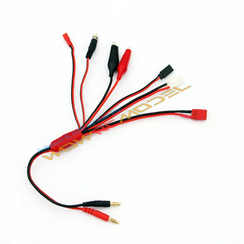 Штекерный разъем типа банан 180 мм + 4 0 для JR JST TAMIYA T plug Tplug 1 шт./компл.|jr connector|tamiya