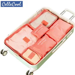 6 шт.компл. дорожная сумка для женщин и мужчин, Сетчатая Сумка в сумке, органайзер для багажа, Упаковочная косметичка, органайзер для одежды