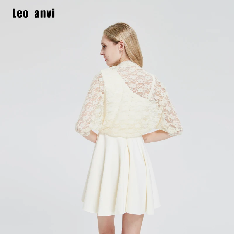 

Leo anvi дизайн одежды Кружева пожимает плечами и болеро женские шарфы свадебные туфли невесты платок Обёрточная бумага bufanda mujer пончо