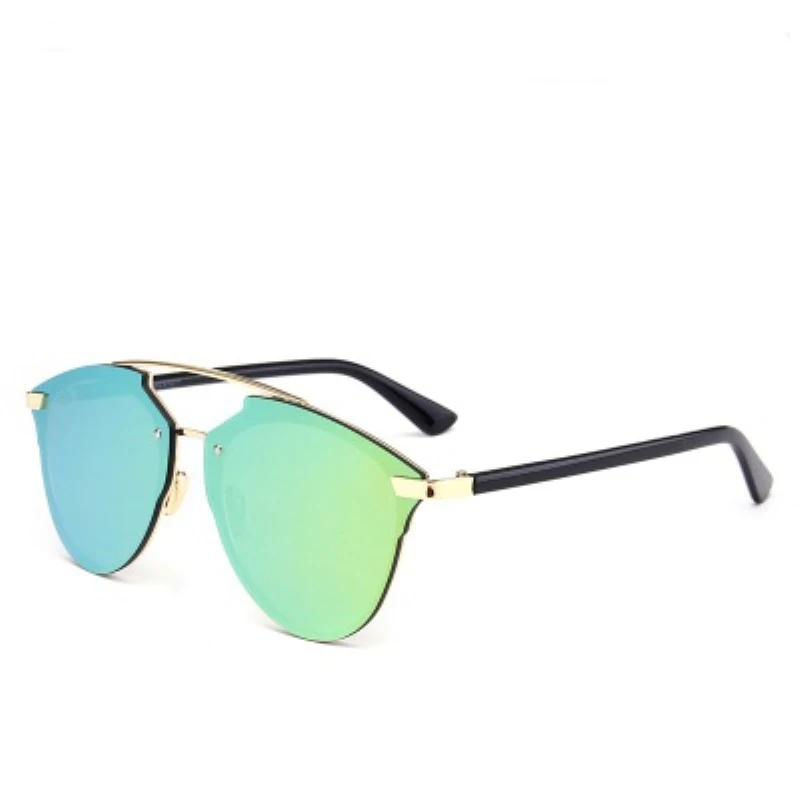 Oversized Aviator Sports Sunglasses Polarized Mens Mirror Pink Eyeglasses Retro hippie Punk Goggles Glasses women brand design | Аксессуары