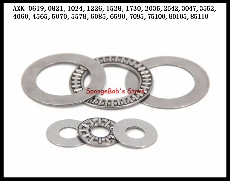 1-2 шт./лот Упорный игольчатый роликовый подшипник AXK4060 / AXK4565 AXK5070 AXK5578 AXK6085 упорный |