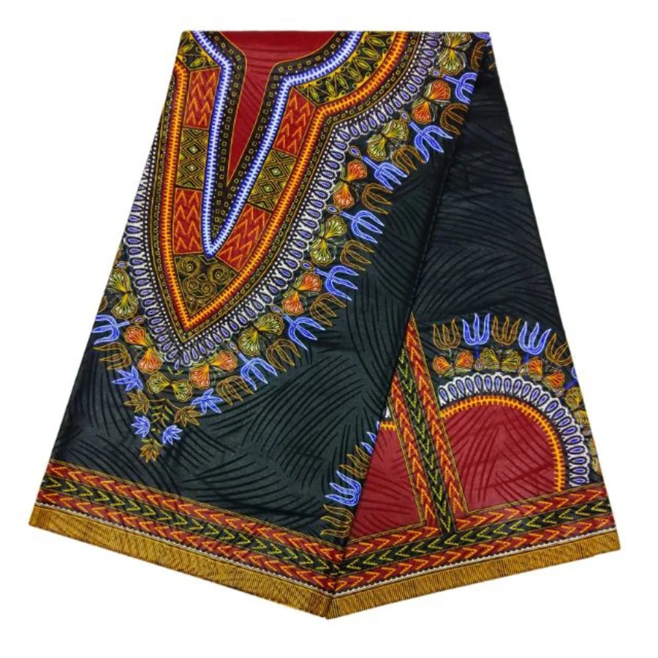 Африканский Традиционный dashiki ткань этнические Ангелина принты Дашики Макензи