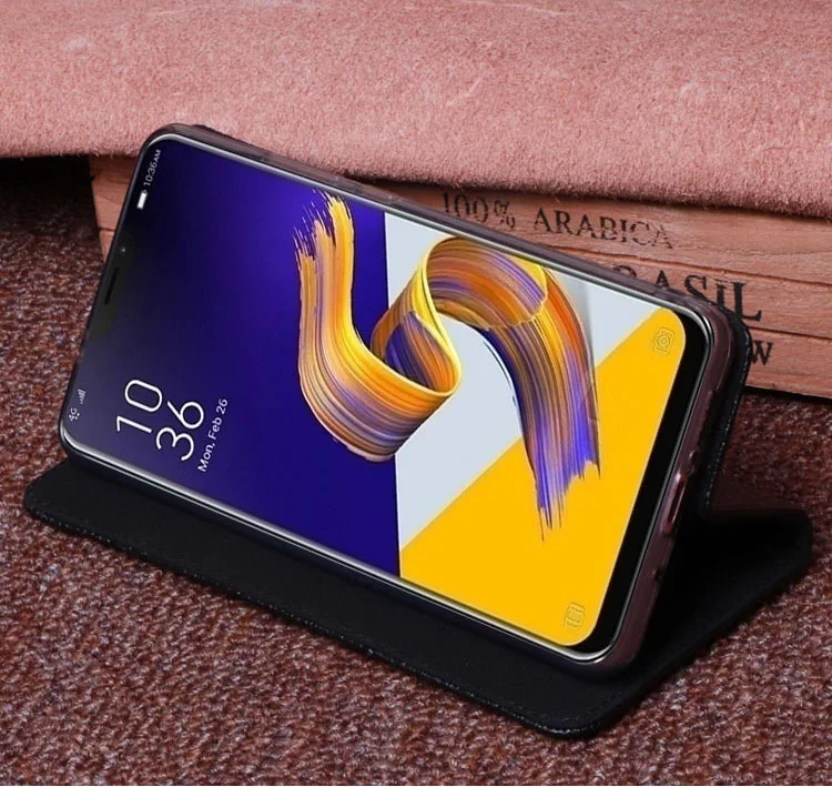 Nefeilike Роскошный подлинный кожаный чехол-книжка для Asus Zenfone Max Pro M1/ZB601KL, кожаный чехол-книжка ZB601KL