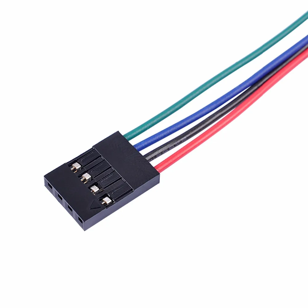 10 шт. 70 см Dupont линия соединительный кабель Провода Женский 4Pin dupont для Arduino Макет 3D