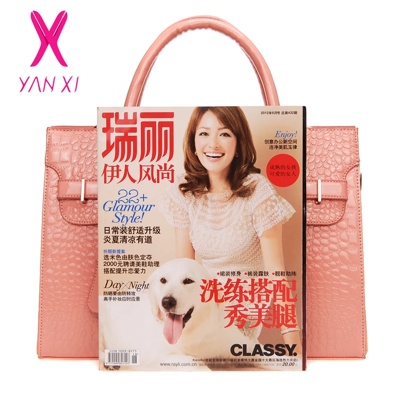 Yanxi бренд Дамские туфли из PU искусственной кожи Сумки известные бренды сумочку