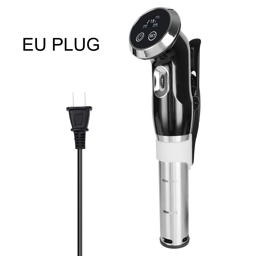 EU Plug 220V Кухня цифровой дисплей Нержавеющая сталь плита Sous Vide погружения циркулятор вакуумный медленное питание Отель Ресторан дома - Цвет: EU Plug 220V