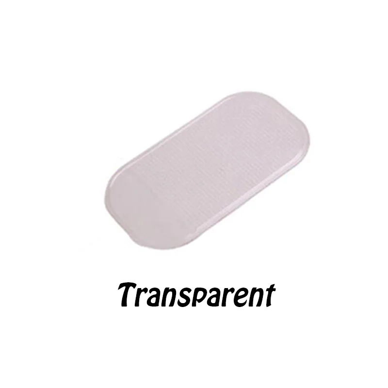 Transparent KAWOO Авто приборная панель липкий нескользящий коврик держатель телефона многоцелевой нескользящий коврик для телефона gps монета разное - Название цвета: Transparent