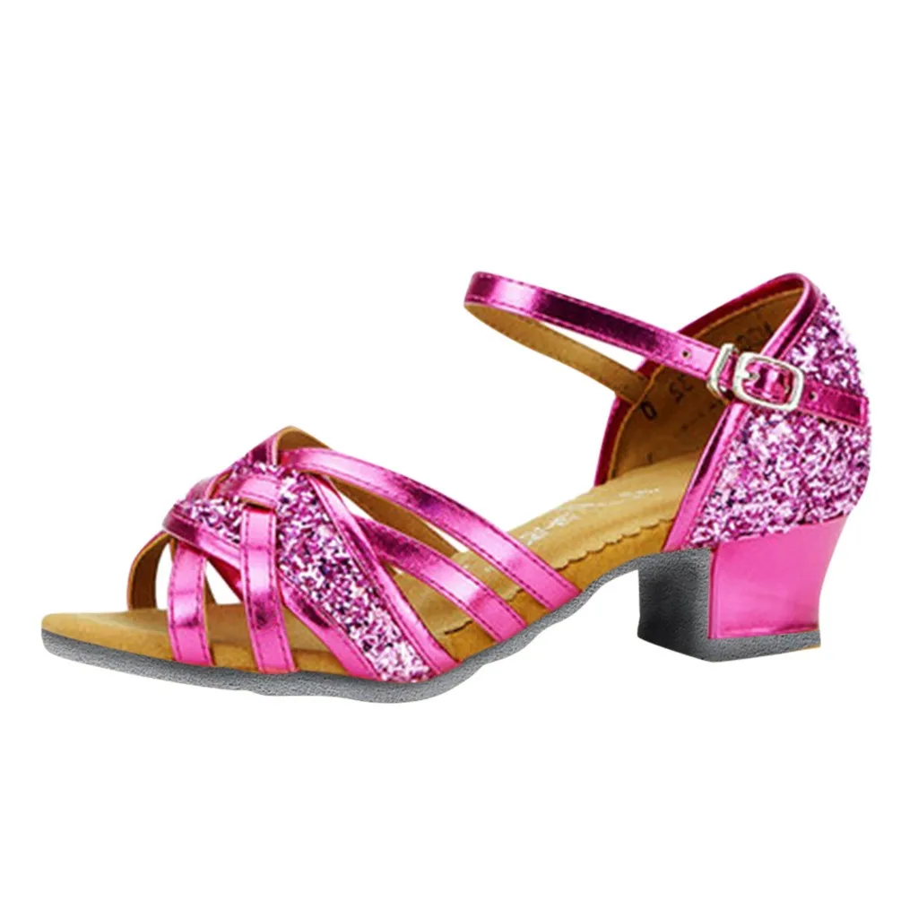 Женская атласная обувь для латинских танцев цвет золотистый серебристый черный