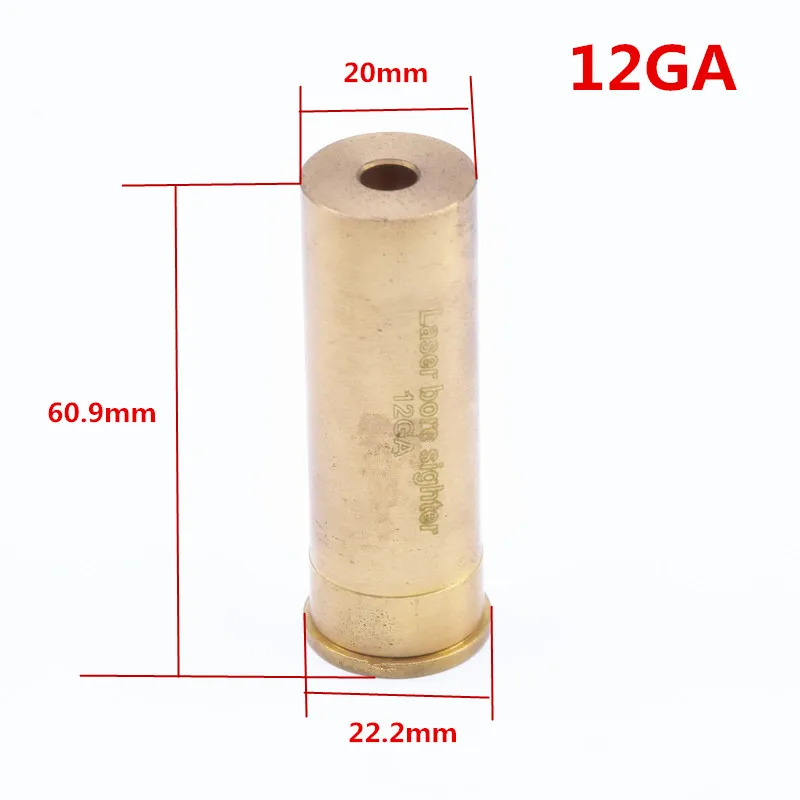 Охотничий красный лазерный бокс CAL.308 223 38 .30 12GA 7X57R 9.3X62 CAL7mm 8mm 9mm CAL.303 300WIN картридж