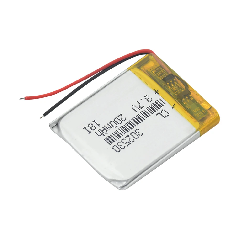 302530 ячеек 3 7 в 200 мАч литий ионный аккумулятор полимерный Li Po li ion Lipo для MP3 MP4 DVD gps