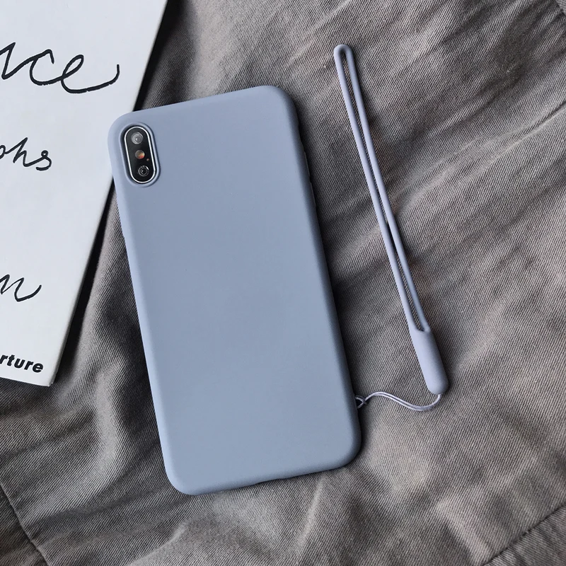 MORINBO iPhone 7 plus 8 6 6s X XS max XR противоударный ТПУ жидкий силиконовый чехол для задней