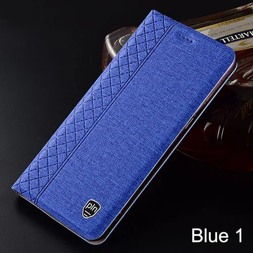 blue 1 Чехол для Xiaomi mi Mix 2 2S клетчатый стиль холщовый узор кожаный флип-чехол для Xiaomi mi x 3 mi x3 чехол s Coque - Цвет: blue 1