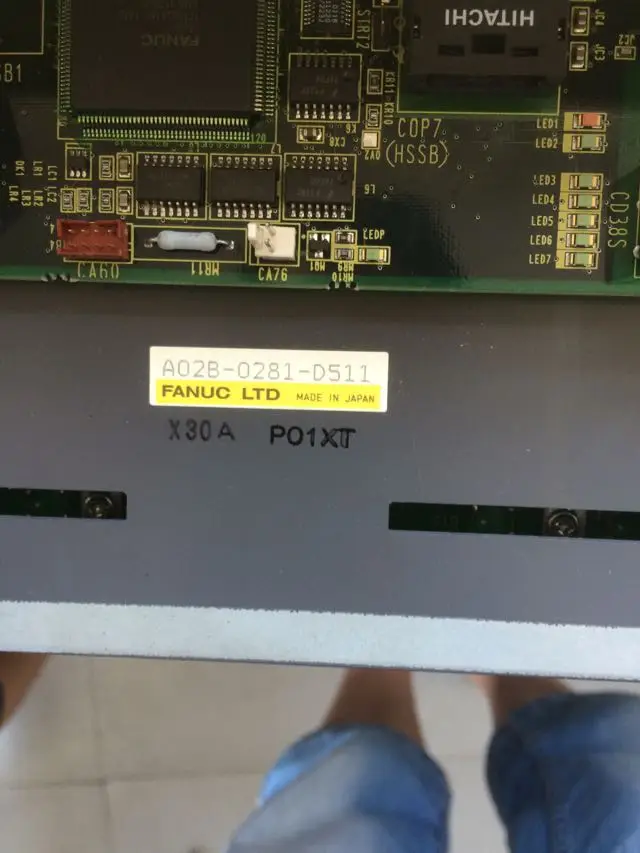 ЖК дисплей модуль FANUC витрина A02B 0281 D511 экран машины промышленные медицинского