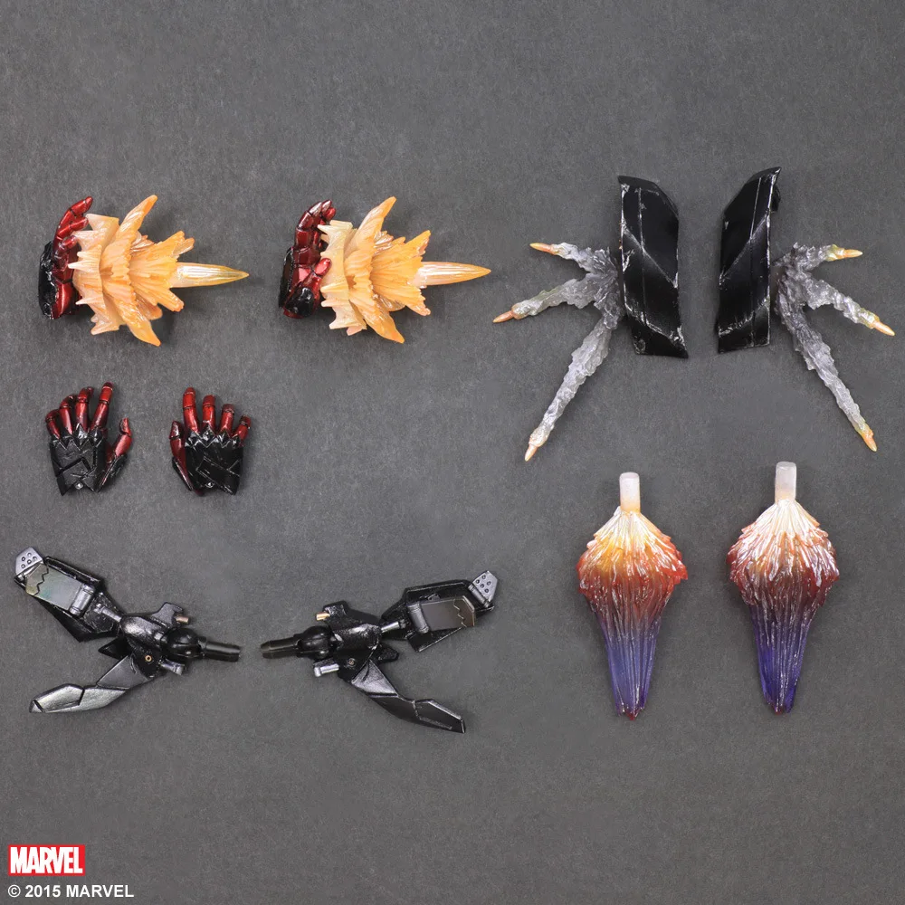 Play Arts Marvel 25 см Железный человек супер герой Железный человек фигурка игрушки