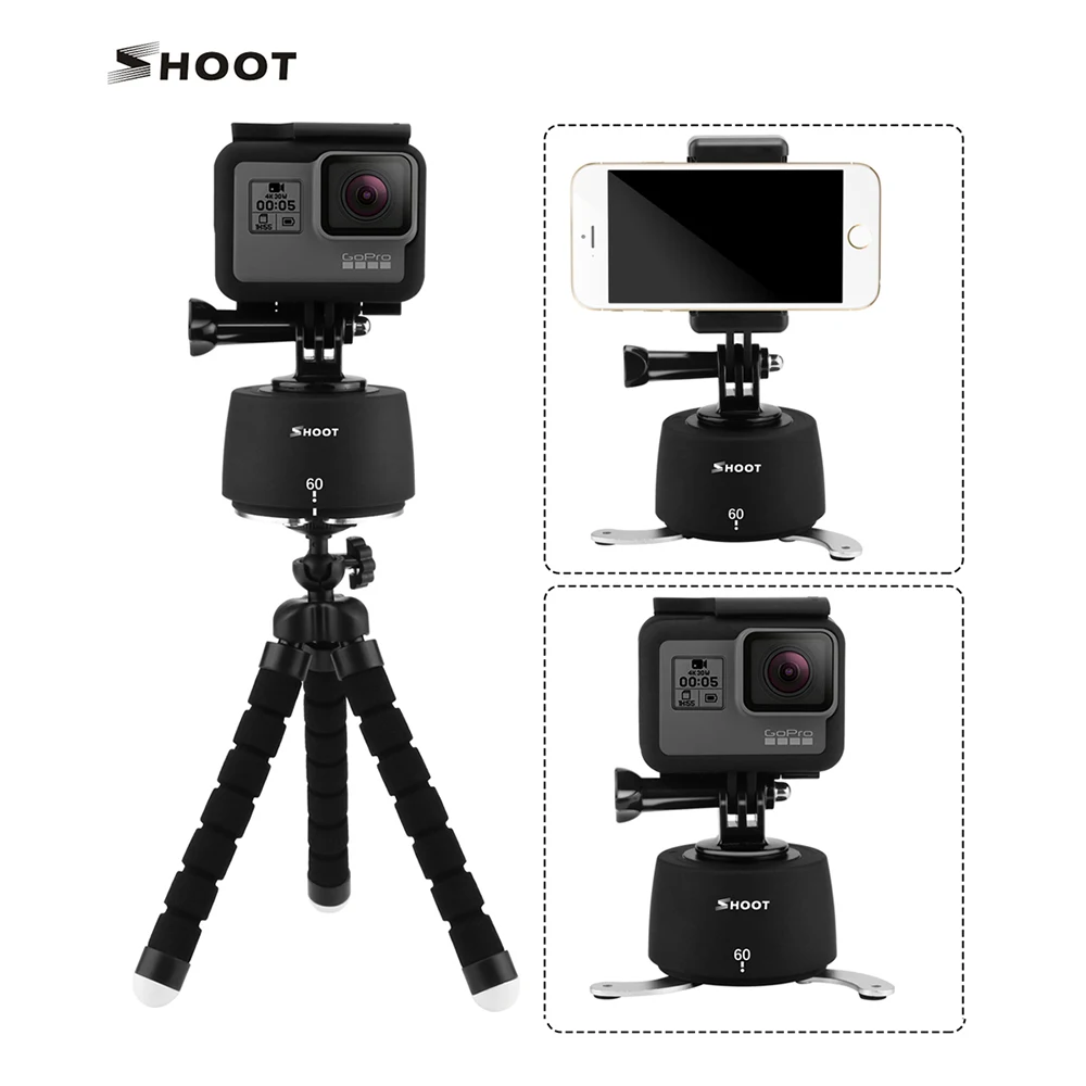СТРЕЛЯТЬ 360 Градусов Длительной HERO5 Телеметрией Головкой для GoPro 4 3 мобильный