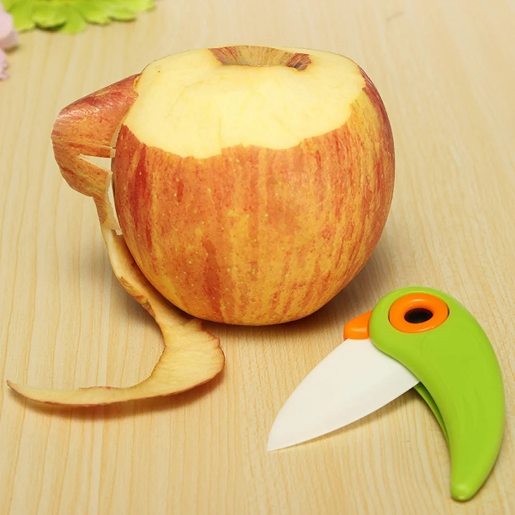 Новый керамический мини нож для птиц Подарочный карманные керамические складные