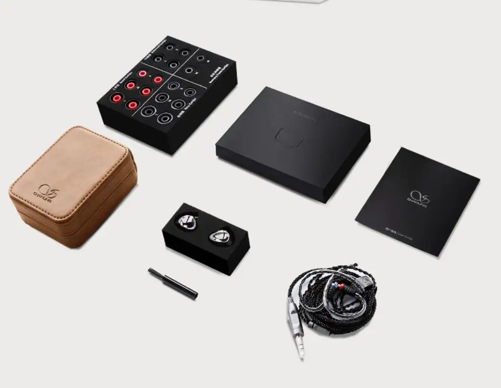 Наушники вкладыши SHANLING ME100 10 мм PE PEEK Dynamic Hi Res HiFi со съемным кабелем OFC и кожаным
