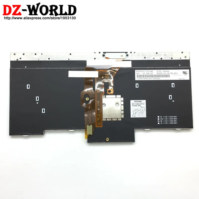 New Original for Thinkpad X230 X230i X230T Tablet Backlit Italian Keyboard Backlight Teclado IT Italy 04X1257 0C01940 | Компьютеры и