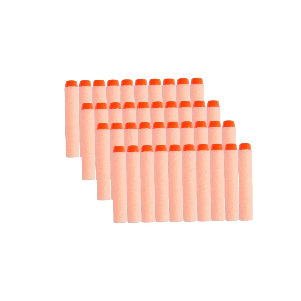 50 шт. для Nerf пулями мягкими дырочку головы 7 2 см заправка игрушка дартс оружейные
