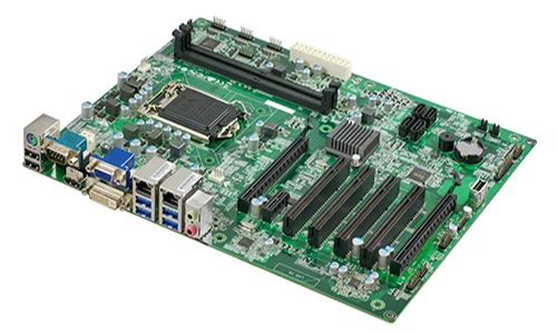 Разъем LGA1151 6 го и 7 ядра ЦП i3/i5/i7 * RS232 2 GLAN 4 USB3.0 USB2.0 PCI Промышленная материнская плата