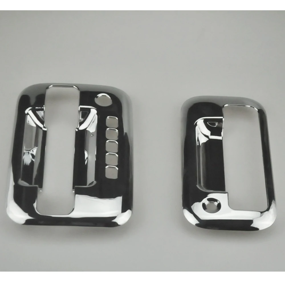 Абсолютно новый для Ford F150 2004-2014 пикап четыре хромированные дверные ручки Крышка +