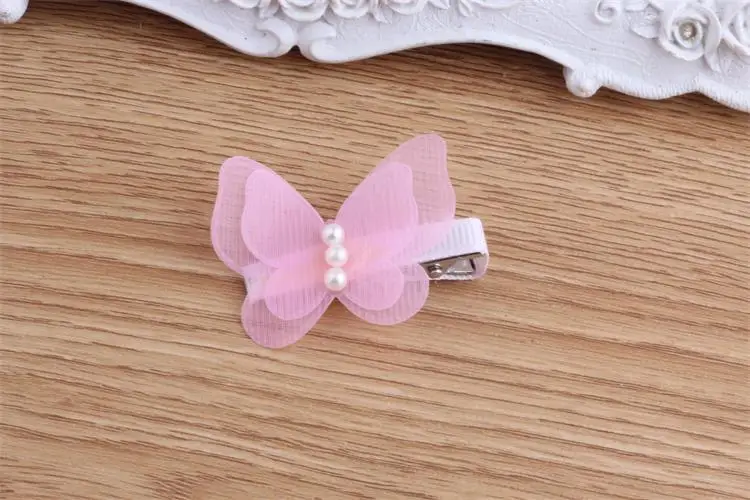 Новая детская красочная заколка для волос с бантом и бабочкой девочек тиара