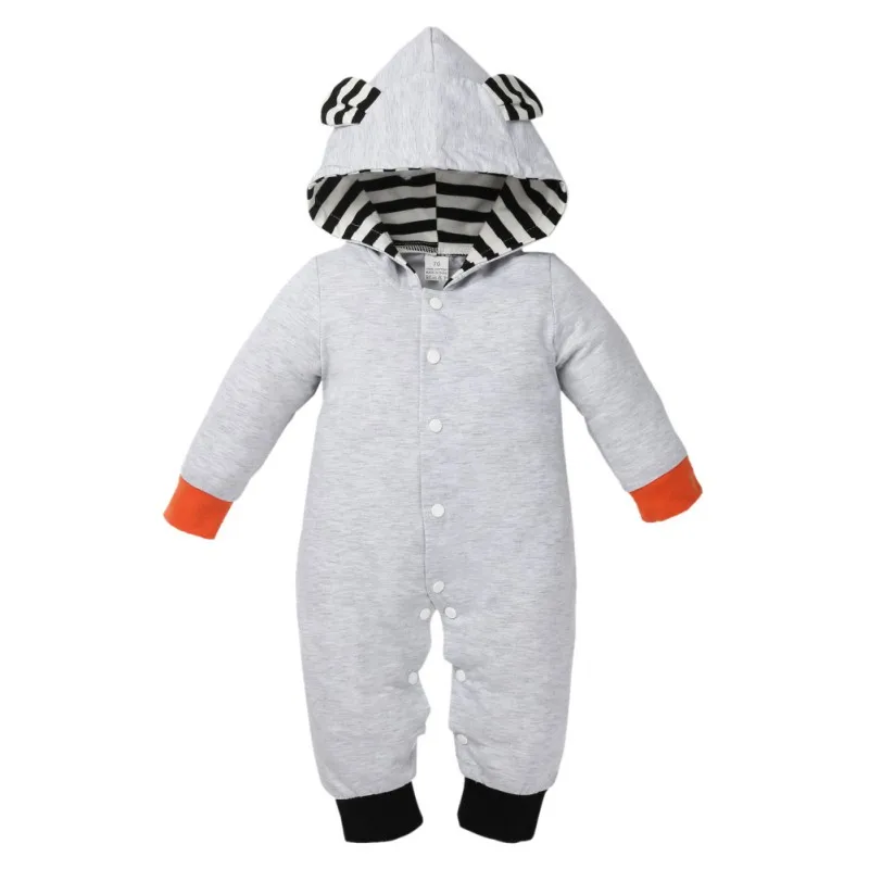Baby Romper Set Cartoon Animal Clothes Fox Suit Girl Dress Hooded Winter | Детская одежда и обувь