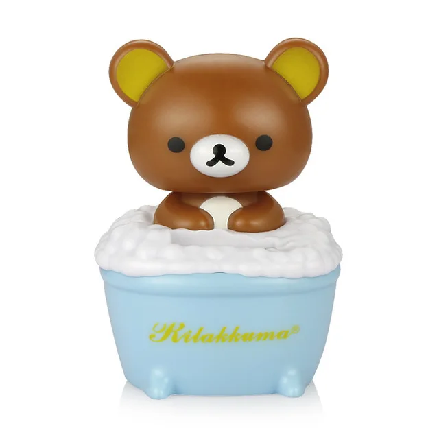 Bathing Bear-Brown Автомобильный орнамент ABS Матрешка кукла стиль Солнечный кивать украшения для детских игрушек милые АВТОМОБИЛИ Декор интерьера аксессуары Подарки - Название цвета: Bathing Bear-Brown