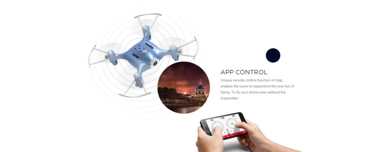 Syma X21W мини Дрон Квадрокоптер видео в режиме реального времени Дроны с камерой вид