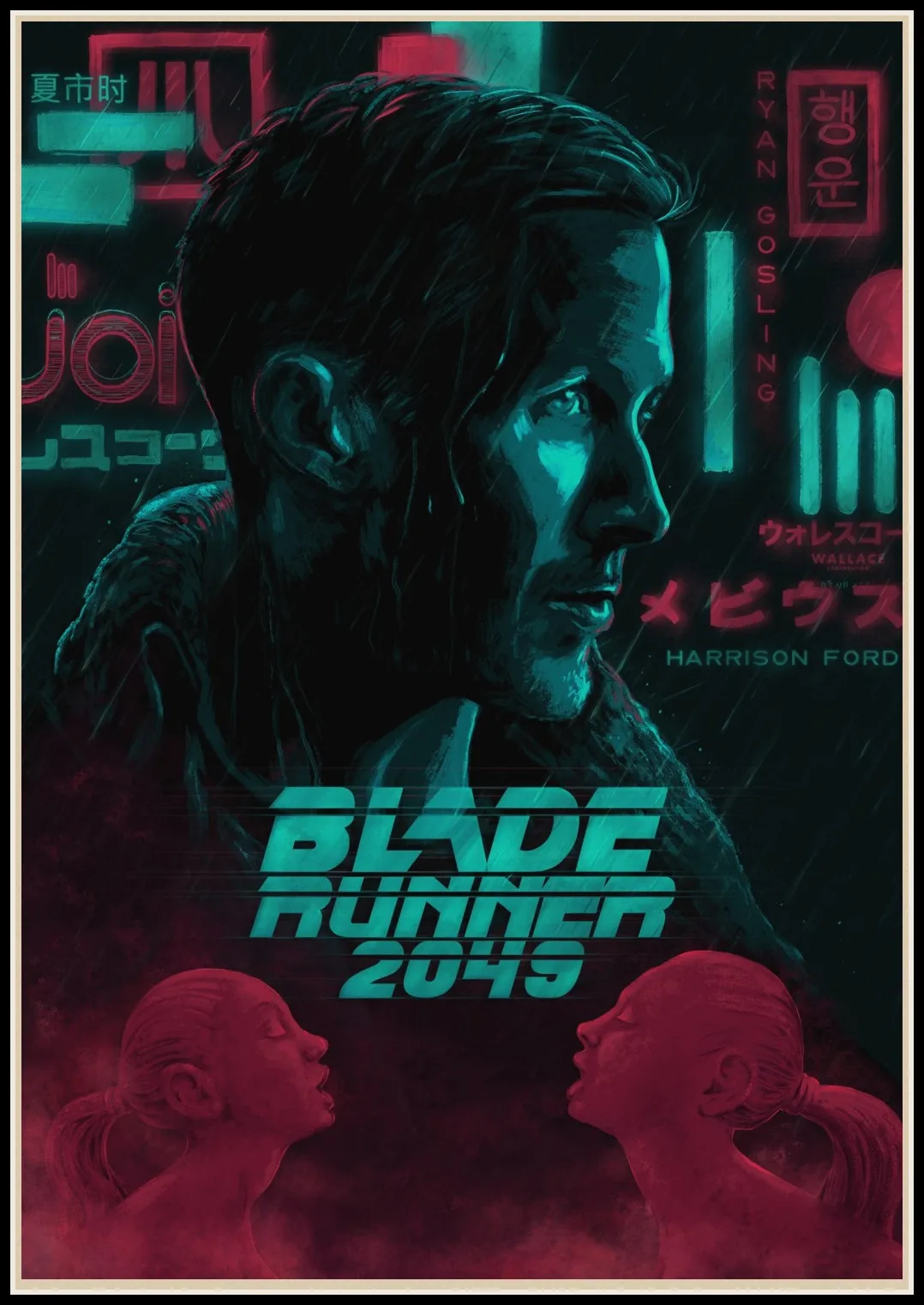 Плакат Blade Runner прозрачная картина настенные наклейки украшение для дома хорошее