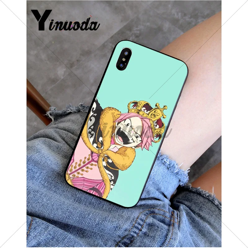 Yinuoda Аниме Манга Сказочный хвост клиент высокий чехол для телефона для Apple iPhone 8 7 6 6S Plus X XS MAX 5 5S SE XR 11 11pro 11promax