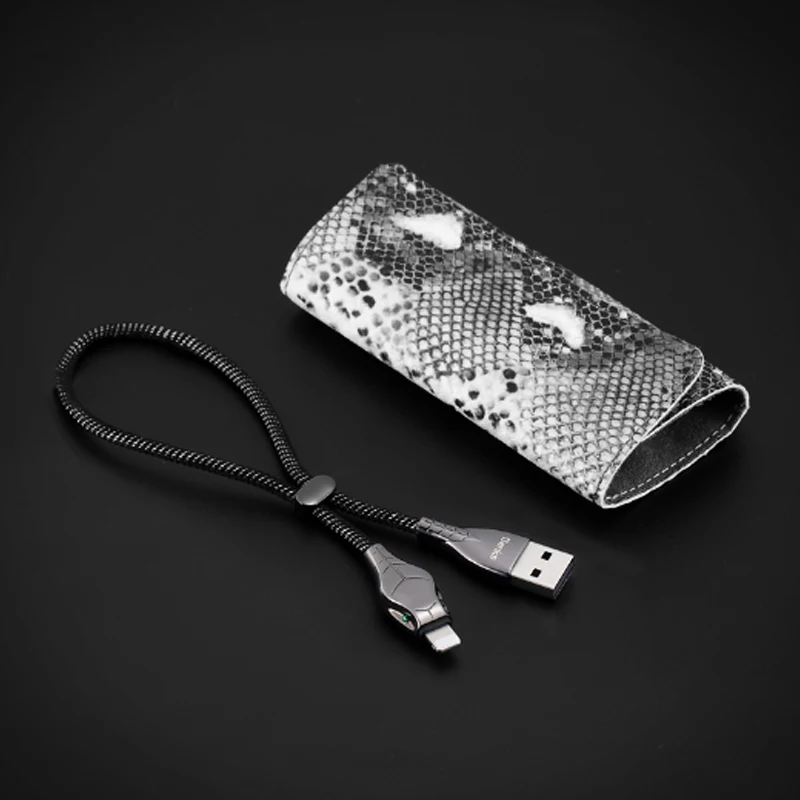 Benks Lightning-USB кабель зарядного устройства форма змеи для Apple iPhone X 10 8 7 6s Plus Se 3A кабели