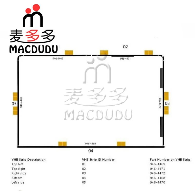 Новинка клейкая лента для ЖК экрана Apple iMac A1418 21 5 дюйма дисплей 2012 2013 2015|strip|strip