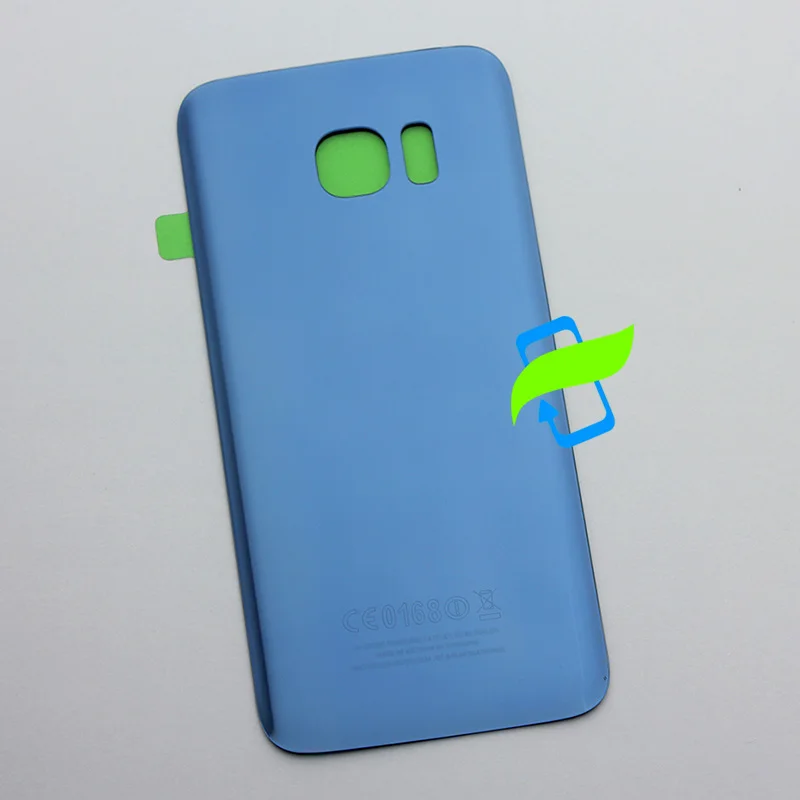 Крышка батарейного отсека для Samsung Galaxy S7 G930F/S7 Edge G935F Задняя стеклянная крышка