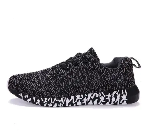 Новая дышащая Для мужчин повседневная обувь Тканые мужские кроссовки 9908 модные