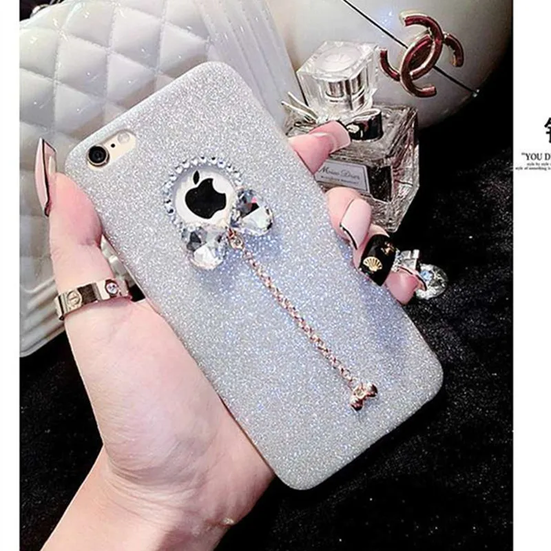 Блестящий Алмаз задняя чехол для iPhone 5 5S SE 8X Роскошный телефон 7 6 S Plus Capa |