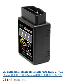 Последняя версия V1.5 ELM327 wifi OBD2/OBDII автоматический диагностический сканер инструмент ELM 327 wifi диагностический инструмент