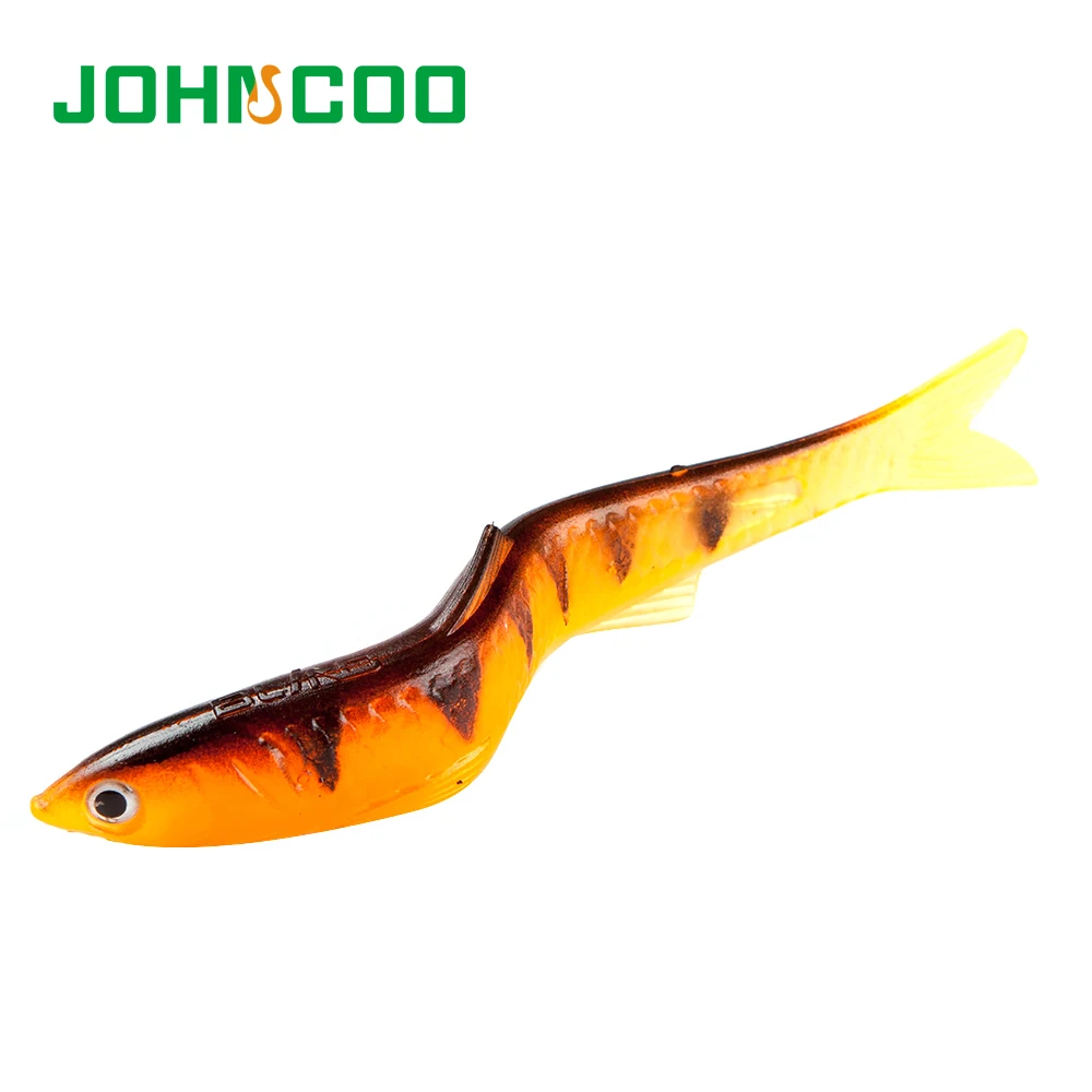 JOHNCOO 3 шт. 135 мм 13 6 г Мягкая приманка для плавающая рыбы искусственная карпа