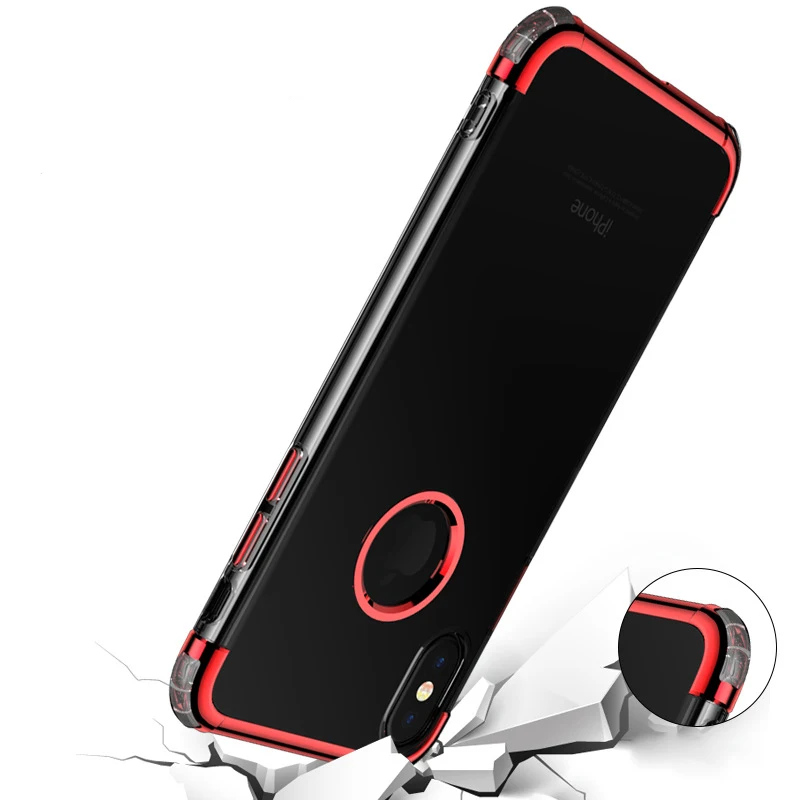 POMER Ультра Гибридный чехол для iPhone X Case с воздушной подушкой Технология и