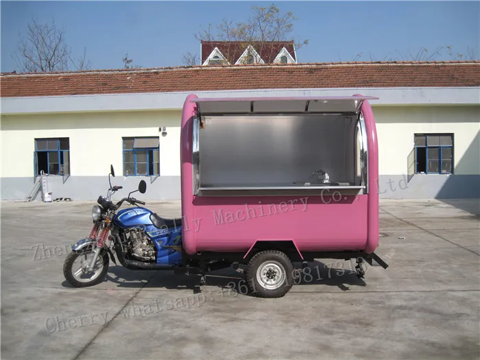 Новейшая топливная фургон моторная для еды Tuk продажи/бензиновая еды/газовая