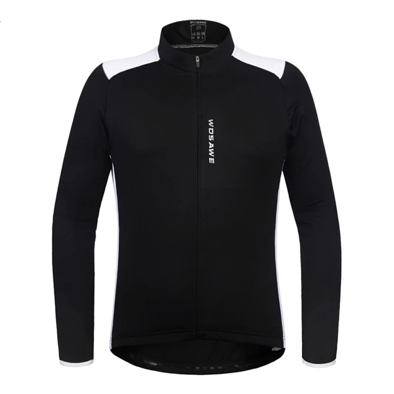Новинка 2017 года с длинным рукавом для велоспорта сзади светоотражающие вкладки