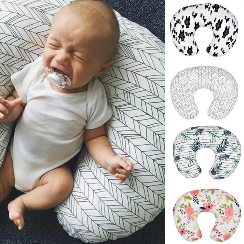 Baby Breastfeeding Pillow Cover for Pillow Pillowcase Infant Cuddle U-Shaped Pillowcase Kids Feeding Waist Cushion Cover