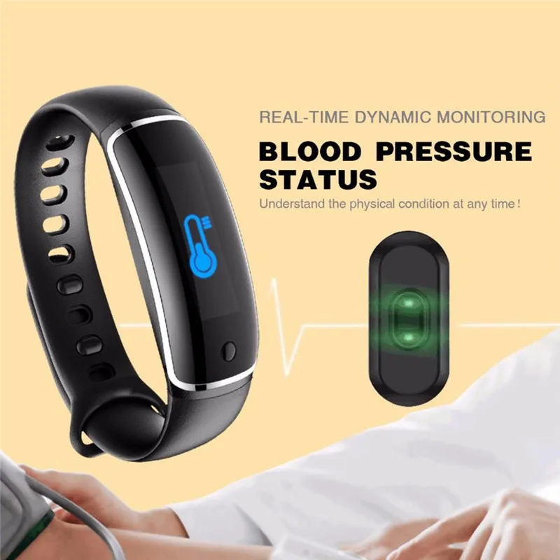 V8 Smart Band водонепроницаемые часы крови Давление монитор сердечного ритма Фитнес