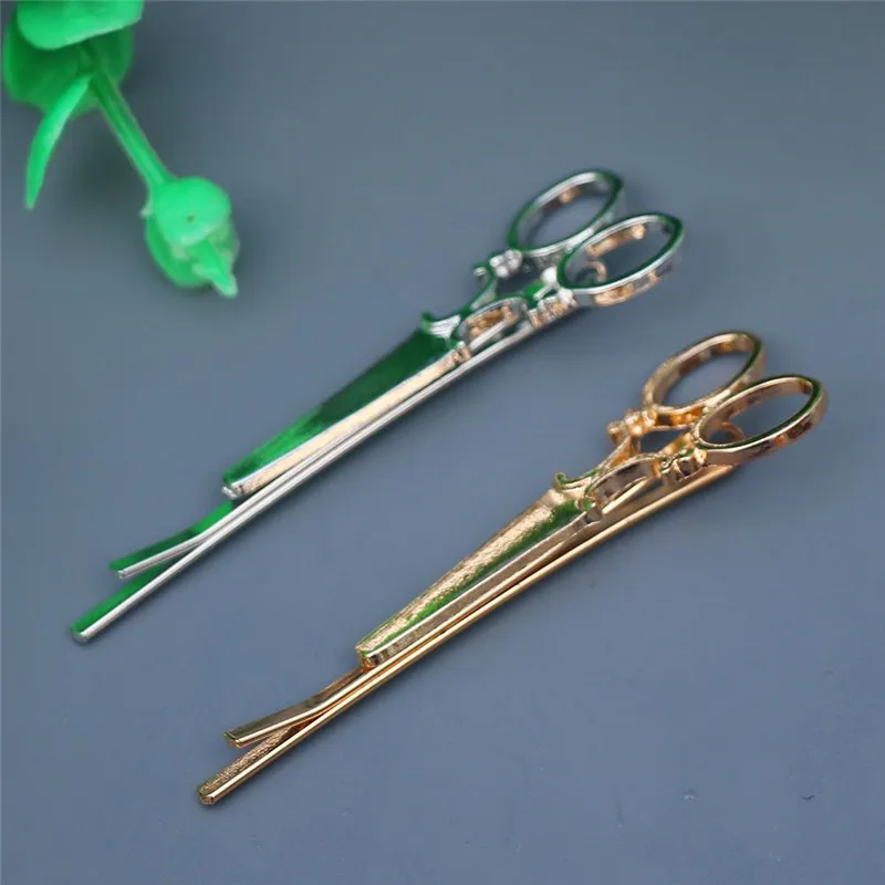 Горячая Распродажа милая лучшая девушка в форме ножниц BP Bobby Pin элегантная